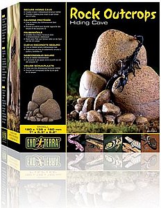 S מסתור דמוי סלע לטרריום - Exo-terra - Rock Outcrops Small.