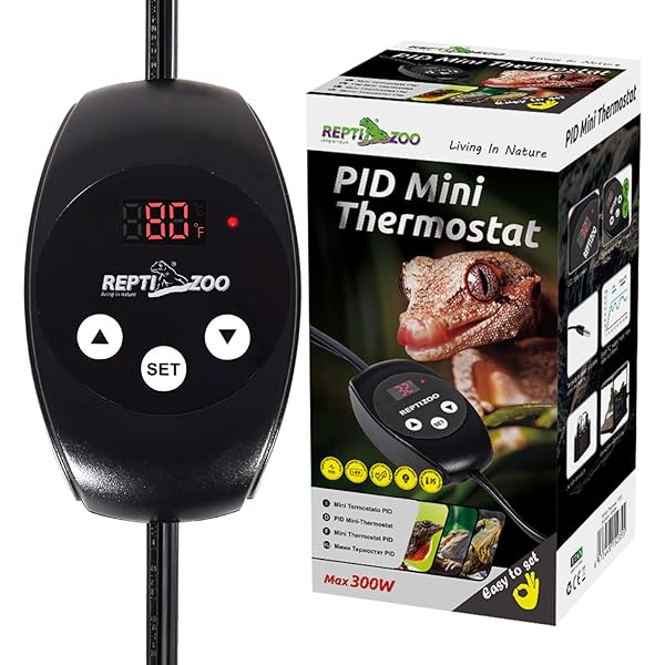 תרמוסטט דיגיטלי W300 של Reptizoo – פתרון חימום מתוחכם לזוחלים