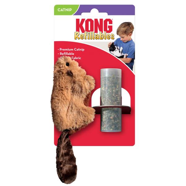 צעצוע צפצפה סנאי לחתולים ולכלבים | Kong