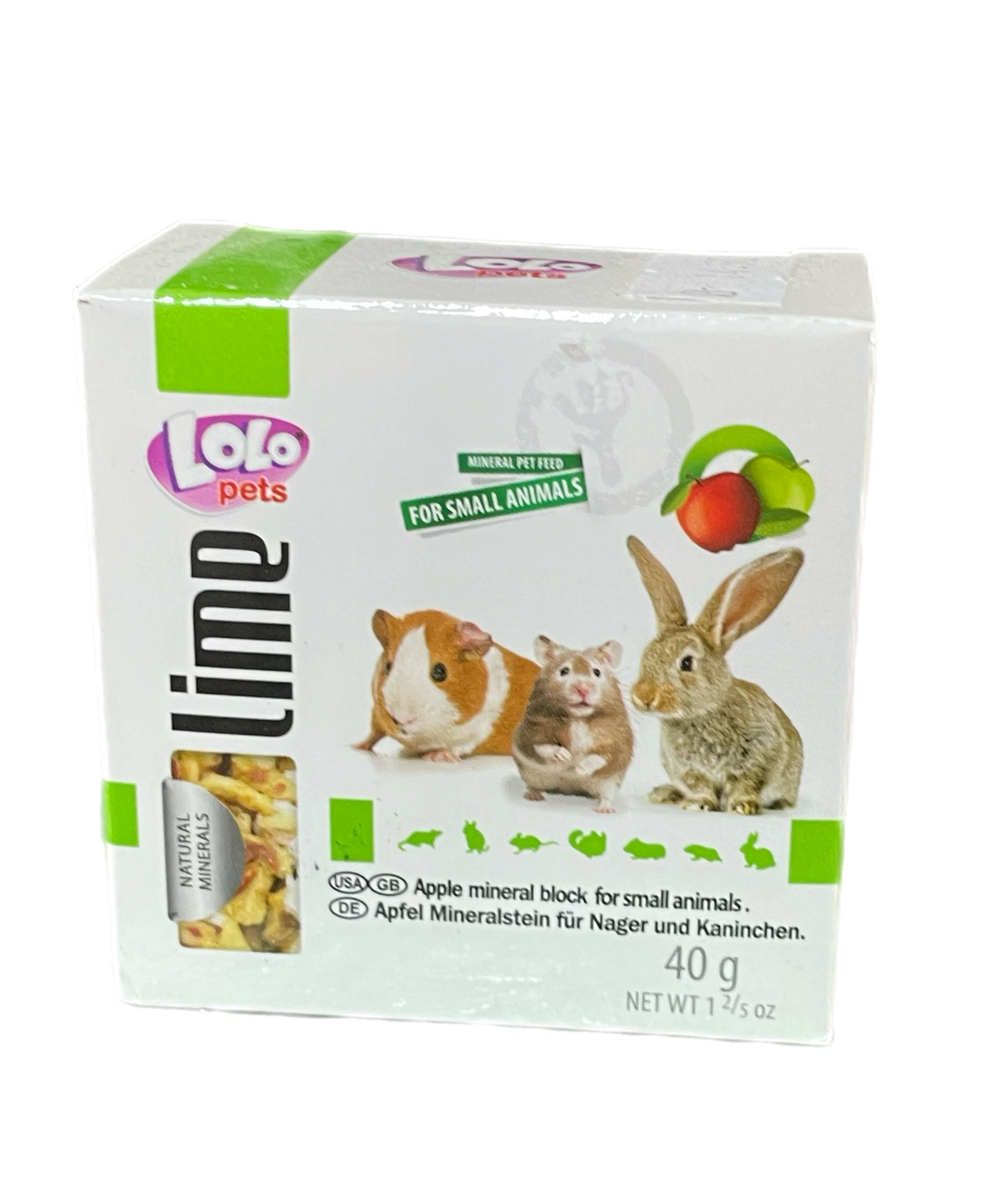 LOLO | Lime|אבן למכרסמים 40 גרם