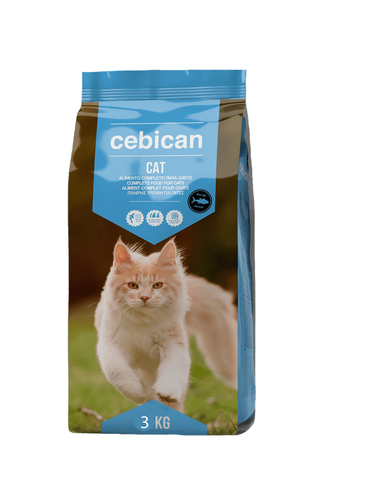 Cebican - Cat food : tuna | סביקאן טונה מזון יבש לחתולים בוגרים 3 ק״ג