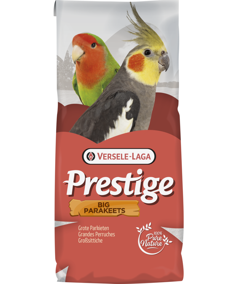 תערובת אוכל 1 ק״ג לתוכים בינוניים|  Prestige - Versele Laga