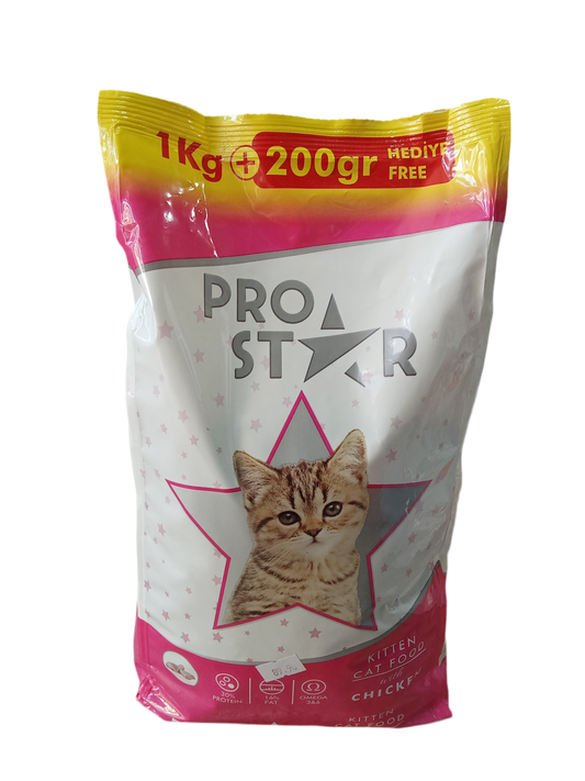 ProStar - Kitten cat food : Chicken | מזון יבש לגורי חתולים על בסיס עוף