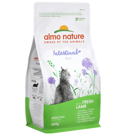 Almo Nature - Adult cat food : fresh Lamb | אלמו נייצ׳ר מזון יבש לחתולים בוגרים בסיס כבש