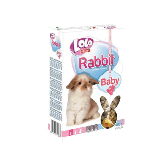 תערובת אוכל לארנבונים 400 גרם Lolo pets