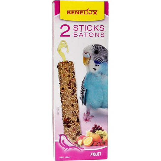 Benelux - 2 sticks batons fruit | חטיף מקלות דבש בטעם פירות לתוכי