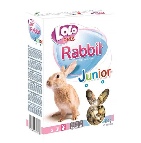 Lolo Pets- For Junior Rabbit | תערובת מזון לארנב מתבגר מבית לולו פטס